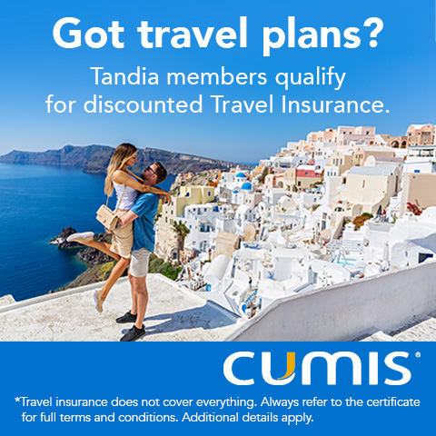 Save big with Tandia travel insurance. 